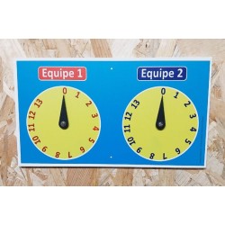 Marqueur de scores pour terrain de pétanque