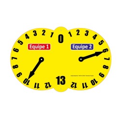 Marqueur de scores pour terrain de pétanque